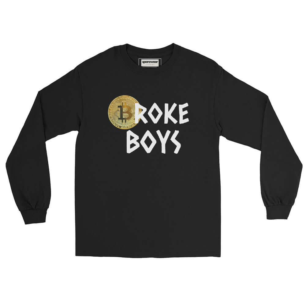 BROKE BOYS CLUB - PREMIUM LONG SLEEVE BLACK at $42.99