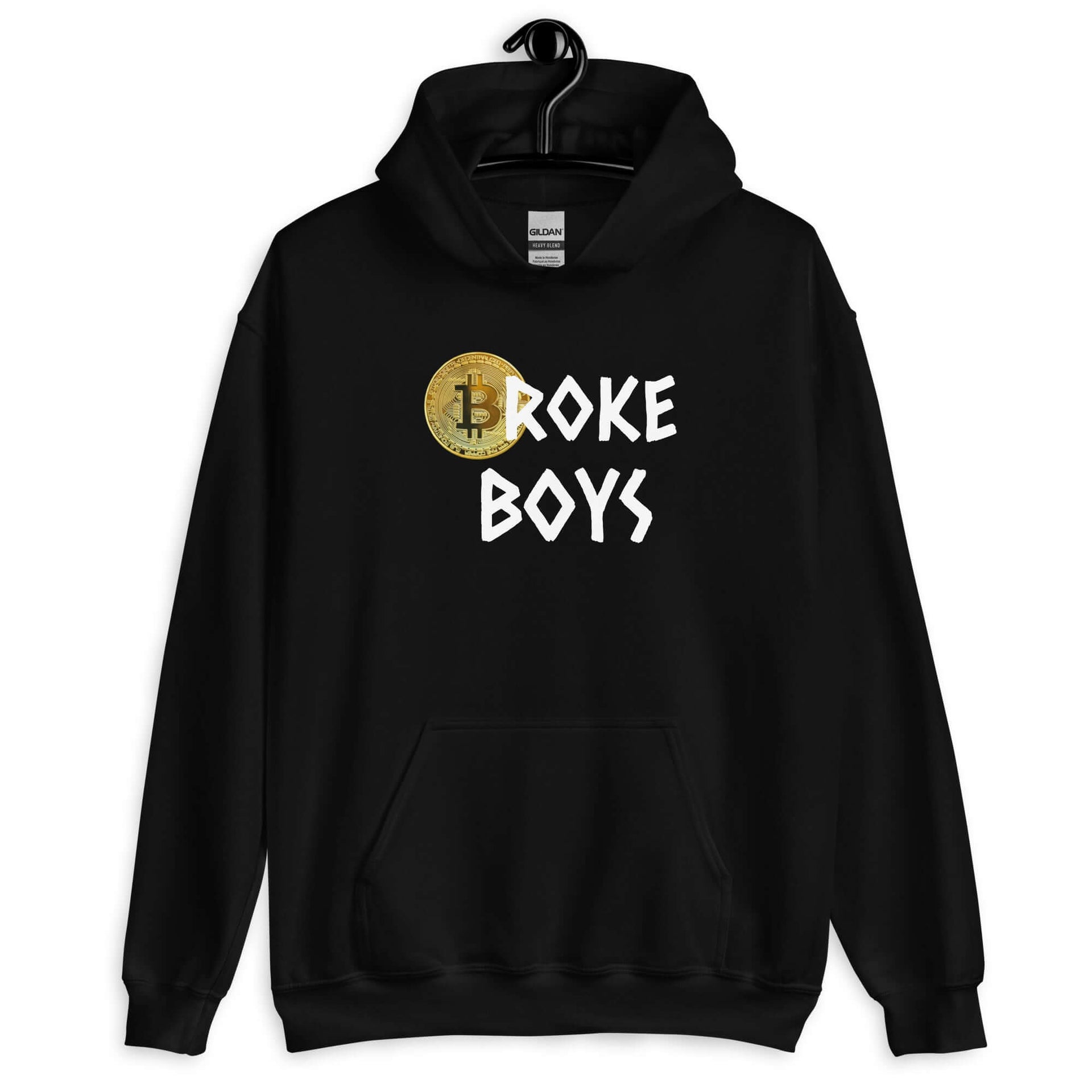 BROKE BOYS CLUB - PREMIUM HOODIE BLACK at $52.99